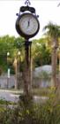 Atlantic Beach Clock at Plaza