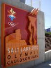 Olympic Cauldron Park, Rice Eccles Stadium, site of opening and closing ceremonies 2002 Winter Olympics, Salt Lake City, UT