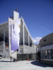 Southwest entrance to Rice Stadium, site of the opening and closing ceremonies, 2002 Winter Olympics, Salt Lake City, UT 