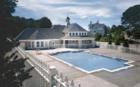 Club house and pool for Riverbend Townhouses in Peekskill NY