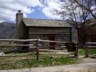 Relocated and restored original pioneer home, This Is The Place Heritage Park, Salkt Lake City, UT