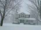 Weathering the April 5th "Where Did This Storm  Come From?"  Snow Day On Court Street!