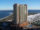 The luxury highrise condos of the Portofino on Pensacola Beach. You have views of the bay, mainland, and Gulf of Mexico. Just beautiful!