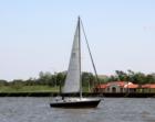 Sailing is 15 minutes from downtown New Orleans on the Lake that empties into the Gulf of Mexico. You can sail 9 months out of the year and the water is warm.
