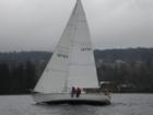 Alacrity under full sail what a boat. C&C 35 Ganges British Columbia http://www.escapetosaltspring.com