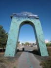 “Cruising San Mateo” Sculpture (aka “Chevy on a Stick”) SE Albuqueruqe