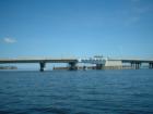 The Matlacha Bridge, also know as the " Most fished Bridge" in the world.