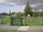 The entrance to the Youth Peace Park on the corner of Grove and 67th in Marysville.