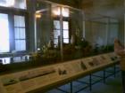 Photo of the model of the USS Missouri in the State Capital builfing Museum.