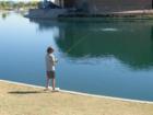 Fishing at Rio Vista Park