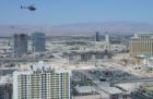 The future site of CityCenter and Cosmo with Panorama Towers in background.  May 2006