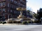 The fountain downtown at 5th and Market streets.
