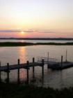 Sunset over the Shrewsbury River, Monmouth Beach, NJ
      (C) 07 Jane E Haas