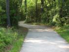 Typical Woodlands jogging/cycling path... they wander through the area, hidden by trees & the twist & turn!