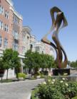 "Spirit Form Emerging" is a bronze sculpture by Riis Burwell, commissioned by the American Nevada Company in 2004.