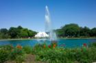 Brookfield Zoo fountain