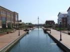 Carroll Creek awaiting for all the businesses to open