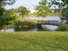 Bridge at the lake.