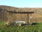 Picnic areas around the community along the lake.