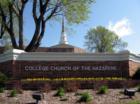 Mid-America Nazarene University - also a very large church on campus.  Reigning champions of the NAIA Division II Men's Basketball.