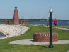 Just one of the scenic sidewalks on Lake Toho......
