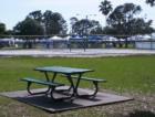A tournament sized vollyball court along with picnic tables AND grills.....a fantastic place to take your family...Lake Toho Park in Kissimmee.