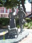 This statue is in front of the landmark old Osceola County Courthouse.......it speaks for itself....
