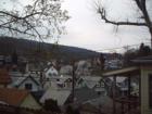 View from top of hill overlooking Downtown Cumberland