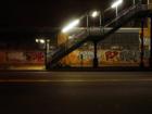 Subways Station in Bensonhurst, Brooklyn late night