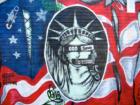 "God Save Brooklyn" Artwork drawn by one of Brooklyn's Street Profits.