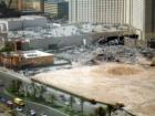 Destruction of The Boardwalk Casino to make way for The Mandarin Oriental at MGM CityCenter.  August 2006