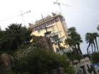 Trump Tower 1 rises behind the pirate ship!