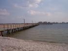 Yacht Club Pier in Cape Coral, Florida.
