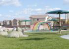 The neighborhood of Nevada Ranch, just off Boulder Highway (north of Tropicana), features a community park with play and picnic areas.