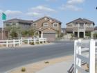 White rail fencing lends ambiance to the D.R. Horton neighborhood of Nevada Ranch.