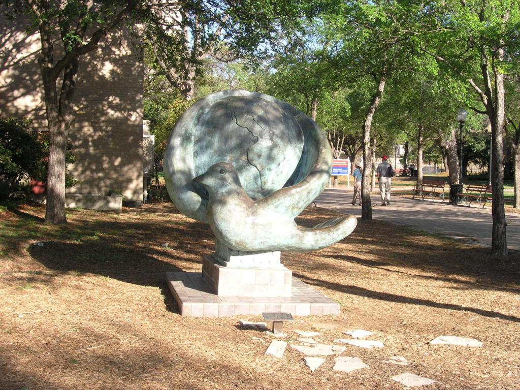 Sculpture in Hemisfair Park, San Antonio
