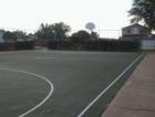 There is a full sized basketball court here at this quant park in Buenaventura Lakes.... just off Central Florida Parkway