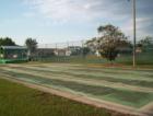 Shuffleboard, bocci ball and tennis courts are here to enjoy, along with a full sized basketball court, swing and a McDonalds type play area..