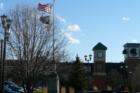 The town center of Berea is a hub of activity for residents who can walk to local merchants. restaurants and the near by metro parks