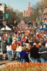 Madison Activities and Traditions - Crazy Legs ('99) - What a crowd on State Street!  Thank Jim Witkins for this awesome shot!