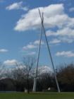 When explorers arrived, they found Sioux indian tepees lining the river bank. Red Wing is named after a chief who's symbol was a swans wing painted red.