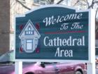The Cathedral Area is the historic area of Joliet.  Tree lined streets feature architecturally unique homes dating from the late 1800's.  