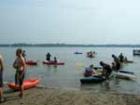 Kayaking on Lake Lansing