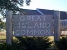 New Castle NH - Great Island Common - this is a great park area, with nice picnic areas, playground and fields right along the ocean. 