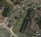 Aerial view of proposed Dog Park in Hawaii Kai, intersection of Keahole Street & Kalanianaole Hwy