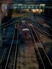 Train Tracks at Union Station (credit Anne de Haas, photographer)