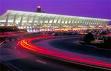 Washington's Dulles International Airport (IAD) is located approximately 25 miles from the city in Virginia. It is one of the youngest buildings in the National Historic Register and serves as a hub for United Airlines.