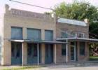 Storefronts in Old Downtown Schwertner, Texas