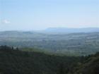 Mount Tam in the distance, past the Valley of the Moon, as seen from Cavedale