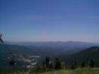 Stowe Vermont - Looking out from the top of Mt. Mansfield out onto mountains in Vermont, New Hampshire, and Canada - awesome views from up there!